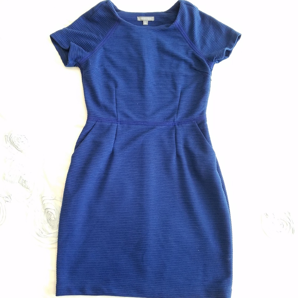 Tinley Road royal blue dress with pockets